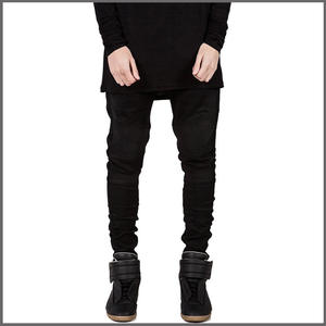 กางเกงยีนส์เดนิมวินเทจสำหรับผู้ชายใส่ได้ทุกวัน ระบายอากาศได้ดี สวมใส่สบาย ทนทาน เหมาะสำหรับกิจกรรมกลางแจ้ง - Product Image 2