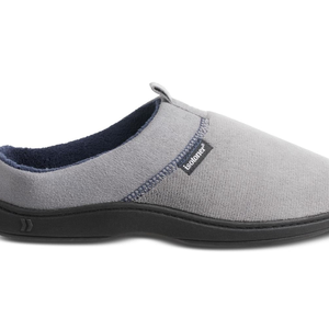 Ciabatte Isotoner Jared da Uomo con Memory Foam, Grigie, Taglia 2XL - Comode Calzature per Casa - Product Image 3