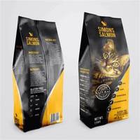 Sacs personnalisés grande capacité pour aliments pour animaux de compagnie, emballage refermable à fond plat pour croquettes et friandises pour chiens et chats, et marques de nutrition premium