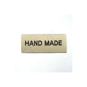 Etiquetas de tela para ropa con logotipo personalizado, venta al por mayor, de alta densidad, tejido satinado - Product Image 5