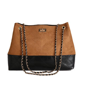 Bolso Mensajero Impermeable de Diseño para Mujer con Patrón de Rejilla de Diamantes, Dos Correas y Otro Forro para Oficina, Compras y Viajes - Product Image 3