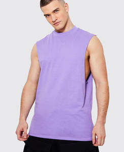 Venta al por mayor Fitness Wear Men's Gym Tank Tops Y-Back Plus Size Transpirable Cotton Gym Tank Top Chaleco para hombre - Product Image 3