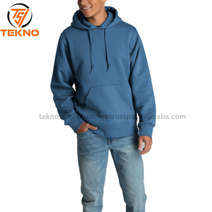 Autumn Winter Casual Fitness Pullover 100% Cotton Long-Sleeved Hoodie Printed <b>Thermal</b> <b>Fleece</b> Embroidered Sports Hoodie for Daily - Product Image 2