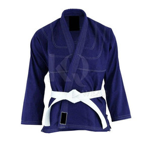 Uniforme de Jiu Jitsu para Práctica, 100% Algodón, Ligero, Transpirable, Tejido Resistente, Ajuste Cómodo para Sesiones de Entrenamiento de Artes Marciales - Product Image 5