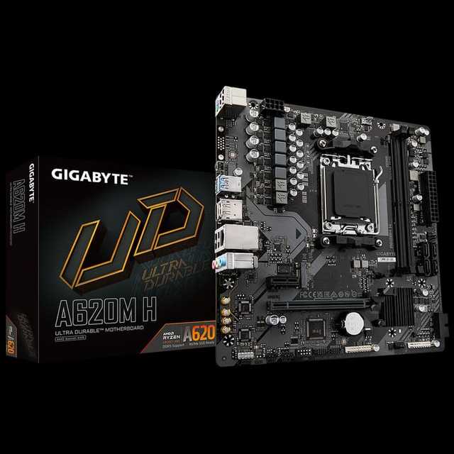 New Gigabyte A620M H DDR5 AM5 High-speed Motherboard