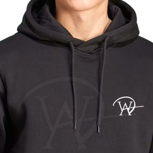 High Quality 100% Cotton Men's <b>Hoodies</b> Regular Fit Breathable Quick Dry Streetwear Fashion Wholesale Solid Pattern <b>Plain</b> Dyed - Product Image 4