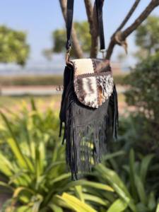 Bolso de piel de vaca auténtica de estilo occidental, novedad, bolso con flecos, gran oferta, bolso de mano, bolso bohemio para mujer, Bolso multiusos - Product Image 2