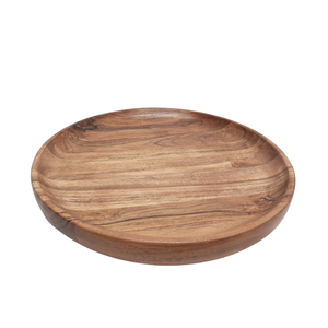 Plato redondo de madera a granel de diseño moderno, último plato redondo de madera de lujo de alta calidad para servir comida, vajilla decorativa superior - Product Image 1