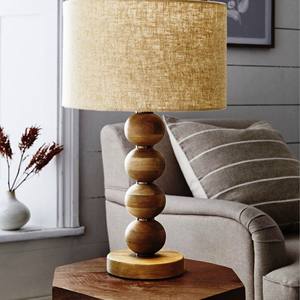 Lampe artisanale et conçue PRODUIT DE VENTE CHAUDE Lampe de table en bois ARTISANAT - Product Image 5