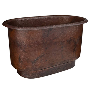 อ่างอาบน้ำและอ่างน้ำวนวัสดุทองแดงแท้ขนาดพิเศษ - Product Image 1