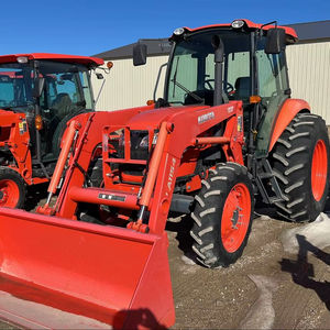 Tracteur KUBOTA M7060HDC12 d'occasion de qualité supérieure 70HP 4WD Chargeur frontal livraison rapide équipement agricole roulement de moteur haut de gamme - Product Image 2