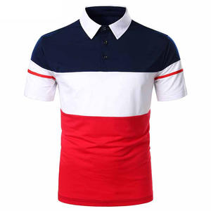 Polo ajustado de color sólido para hombre, Polo informal de secado rápido, diseño OEM MOQ bajo, Polo de golf para hombre, lo último en ropa informal - Product Image 1