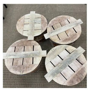 Fournisseur de paniers à boisseau en bois Poubelles à crabe en bois du Vietnam avec couvercles Paniers de récolte de crabe du Vietnam - Product Image 1