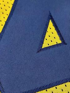 เสื้อฟุตบอลอเมริกันสำหรับผู้ชายปรับแต่งได้ชื่อและหมายเลขเสื้อฟุตบอลปักลายคอวีทรงหลวมใส่ได้ทุกฤดู - Product Image 5