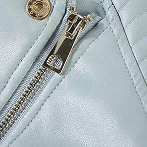 Veste en cuir unisexe de qualité supérieure nouveau Style de fermeture éclair à la mode décontracté élégant Long tissu grande taille tricoté matelassé imprimé - Product Image 5