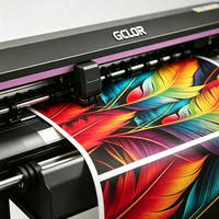 Imprimante jet d'encre éco-solvant grand format série JD 1,55-1,85 m à tête d'impression unique pour l'impression de bannières en vinyle