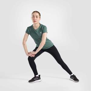 Leggings de compression taille haute respirants et sans coutures Run Rise, effet push-up, en Spandex/Nylon - Noir - Product Image 4