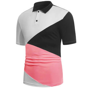 Polos unisex personalizados 100% algodón piqué manga corta antiarrugas transpirable con logotipo poliéster spandex hombres polos - Product Image 6