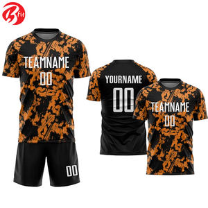 Uniforme de fútbol de talla grande para equipo de adultos Camisetas y camisetas de corte automatizado Ropa de fútbol camiseta de fútbol - Product Image 6