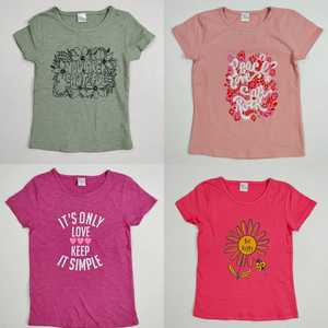 Camiseta de manga corta informal de verano para niñas, camisetas bonitas de manga corta de verano para niños, camisetas para bebés - Product Image 5