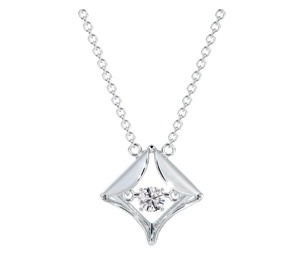 Colgante de diamante de corte brillante redondo laboratorio cultivado IGI certificado Diamante VVS claridad diamante joyería de moda colgantes - Product Image 1