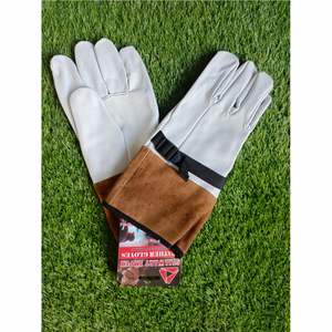 Gants de soudage pour hommes de haute qualité à prix avantageux, gants de travail d'hiver en cuir de vachette - Product Image 3