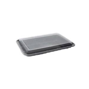 Tùy Chỉnh Trong Suốt Pet Cube Acetate Hộp Quà Tặng Pantone <span class=keywords><strong>Macaron</strong></span> Hộp Cho Bánh Mì Sushi Bao Bì <span class=keywords><strong>PP</strong></span> Thực Phẩm Container OEM - Product Image 4