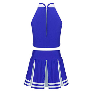 เครื่องแบบเชียร์ลีดเดอร์ที่ออกแบบตามต้องการด้วยเนื้อผ้าที่มีน้ำหนักเบาและยืดได้เหมาะสำหรับกิจวัตรที่มีประสิทธิภาพสูง - Product Image 2