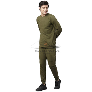 Survêtement léger pour hommes Premium Jogger Set Tissu en coton Mode décontractée Survêtement à manches longues pour toutes les saisons - Product Image 6