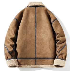 กระเป๋าด้านข้างมีซิปผู้ผลิตแจ็คเก็ตหนังปากีสถาน - Product Image 4