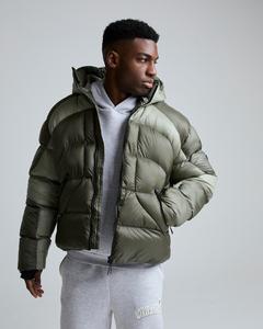 Veste d'hiver en duvet pour homme de haute qualité, entièrement chaude, logo personnalisé, vente en gros, veste bomber matelassée pour homme, design 2026 - Product Image 1