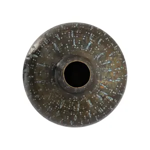 Vase à fleurs moderne et artistique en fer, écologique, avec finition lisse, Zahid Exports - Product Image 3