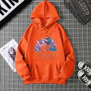 2025 invierno nueva Sudadera con capucha para mujer High Street estilo Unisex bolsillos dobles sudaderas prendas de vestir exteriores ropa de mujer de talla grande - Product Image 5