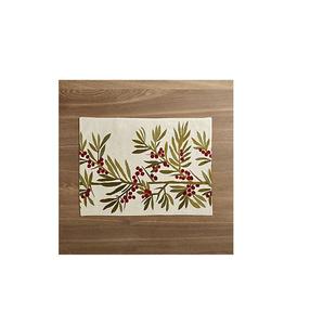 Mantel individual de lino a rayas tejido a mano para decoración de mesa de comedor de granja rústica con estilo natural Boho chic - Product Image 5