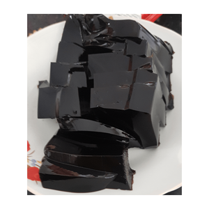 หญ้าเจลลี่ใบไม้ธรรมชาติ100% สำหรับทำราดหน้าขนมจากเวียดนาม-วุ้นหญ้าดำตากแห้ง - Product Image 4