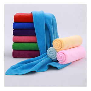 ผ้าเช็ดตัวทำความสะอาดรถยนต์ผ้าคอตตอนเนื้อนุ่มแห้งเร็วผ้าถักโลโก้ตามสั่งอุปกรณ์ตกแต่งรถยนต์คุณภาพ - Product Image 2