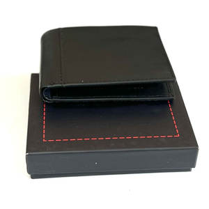 Portefeuille en cuir véritable pour hommes Vintage High Quality Soft Rid Custom Designed Short Length Classic Garment Dyed Puff Printed Id - Product Image 6