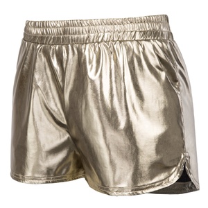 Shorts Deportivos de Yoga de Cintura Alta para Mujer, Estilo Vintage, Doble Capa, Secado Rápido, con Cierre, Casuales - Product Image 1