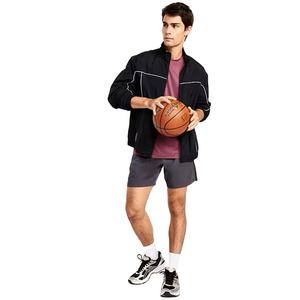 เสื้อยืดโพลีเอสเตอร์สำหรับผู้ชายเสื้อคอกลมระบายอากาศได้น้ำหนักเบาเสื้อยืดกีฬาวิ่งเข้ายิมแบบลำลองงาน OEM - Product Image 4