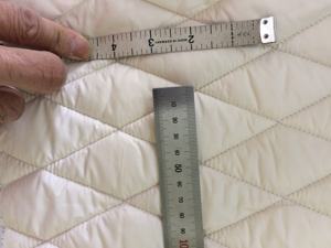 Traitement de courtepointe 1 ''DIAMOND pour 2-5 couches Polyester 100% de haute qualité respectueux de l'environnement - Product Image 5