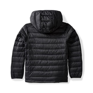 Chaqueta de Hombre con Capucha, Acolchada, de Alta Calidad, Manga Larga, Cierre Completo, Ligera, para Invierno, Color Sólido - Product Image 4