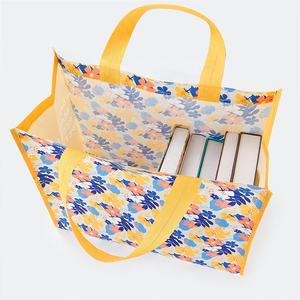 ถุงช้อปปิ้งขนาดใหญ่พิเศษแบบไม่ทอ พร้อมตัวล็อคแบบตะขอและห่วง หูหิ้วทำจากสายรัด PP ปรับแต่งได้ตามต้องการ - Product Image 5