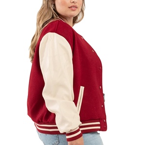 Top Quality Women Varsity Crop Tops Outdoor Casual Wear Breathable <b>Jackets</b> From Pakistan Varsity Crop Top Women Varsity <b>Jacket</b> - Product Image 3