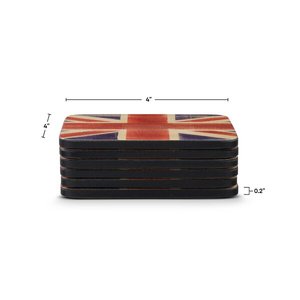 Craftsmanship Wooden Customize <b>Printed</b> Coasters Modern Eco-Friendly Durable for Table Top Decor Home Hotel Kitchenware India - Product Image 4