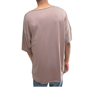 เสื้อยืดผู้ชายโอเวอร์ไซส์ผ้าคอตตอนสำหรับ100% ทรงโอเวอร์ไซส์สไตล์ฮิปฮอปพร้อมดีไซน์พิมพ์ลายไม่เหมือนใคร - Product Image 2