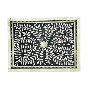 Plateau de service rectangulaire pour thé et café, design le plus récent, taille personnalisée, durable, pliable, pour le salon, service de nourriture - Product Image 2