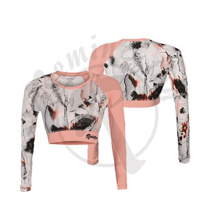 Logo personnalisé femmes haut court nouveau fabriqué en usine meilleur prix haut court nouveau design à la mode haut court femmes - Product Image 4