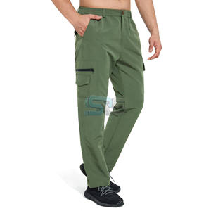 High Street Fashion Washed <b>Men's</b> Pants Premium Quality Cotton Multi Pocket <b>Cargo</b> <b>Trousers</b> Outdoor Wear For <b>Men</b> - Product Image 1