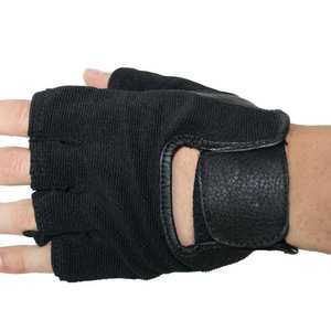 Guantes de entrenamiento ajustables Unisex antideslizantes de medio Dedo de alta calidad con almohadilla de palma para ciclismo motocicleta de levantamiento de pesas - Product Image 2