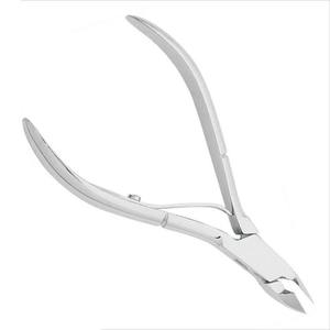 Caja de pinzas para uñas de cutículas de acero inoxidable de alta calidad profesional, envío rápido, 4 ", hecho en Pakistán - Product Image 2